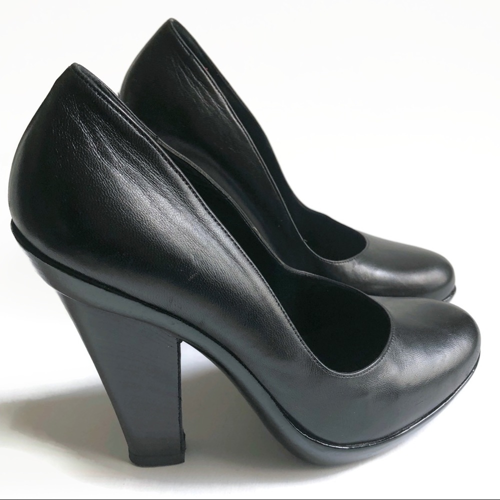 Rodolphe Menudier Black Platform Pumps